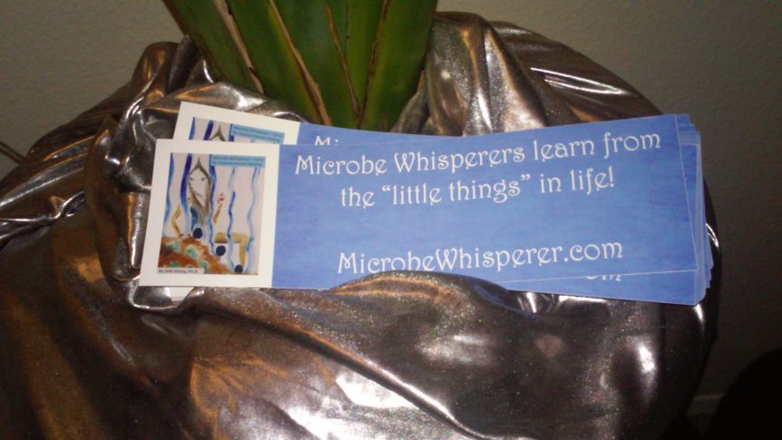 Bumper Sticker - Microbe Whisperer Spirit Guide Cards and Book